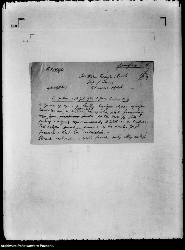 Obraz 14 z jednostki "/Sprawy personalne opinie o referentach wojskowych/"