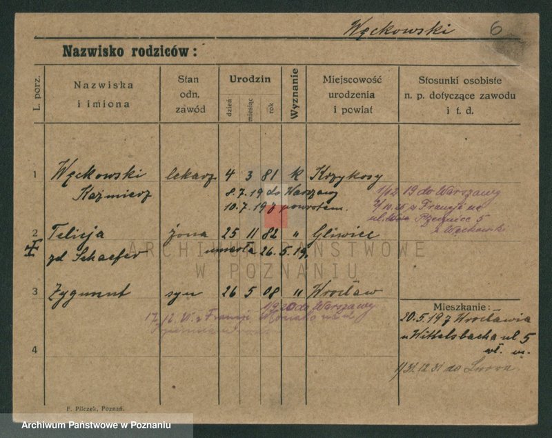 Obraz 15 z jednostki "Węcewicz - Wężykowski"