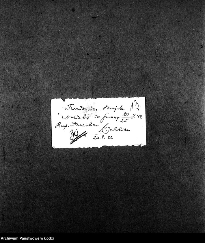 Obraz 16 z jednostki "Trenn-Abteilung. Am Bach 4 [Zasiłki chorobowe dla pracowników, zaświadczenia lekarskie, listy zatrudnionych]"