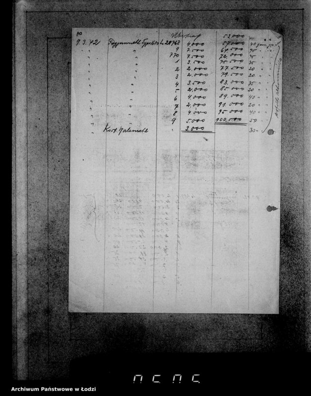 Obraz 6 z jednostki "Aufträge [Lieferscheinen und Rechnungen] 13416-13430 [Dostawa węgla i żywności do Getta]"