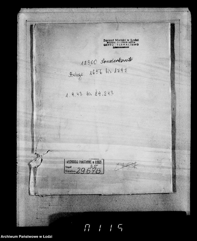 Obraz 4 z jednostki "Sonderkonto 12300. Belege 1656-1792"