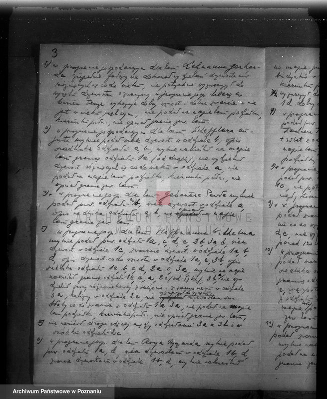 Obraz 7 z jednostki "/Nadzór nad gospodarką leśną/ protokoły badania lasów, programy gospodarcze powiat nowotomyski"