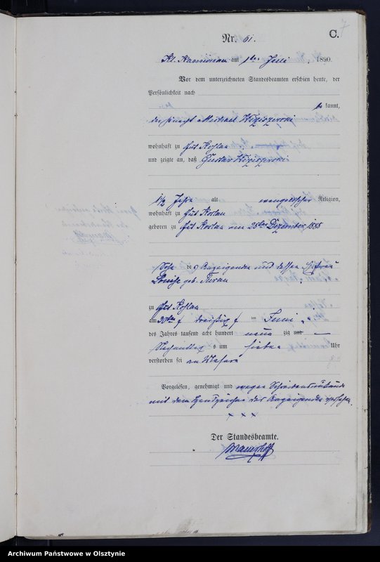 image.from.unit.number "Sterbe-Haupt-Register Nr 55 - 116 /część księgi/"