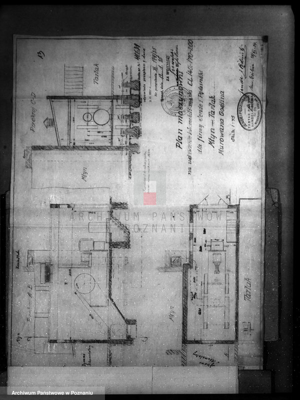 Obraz 17 z jednostki "Tartak i młyn Murowana Goślina, pow. obornicki własność Jende i Pędziński nr woj. 5775"