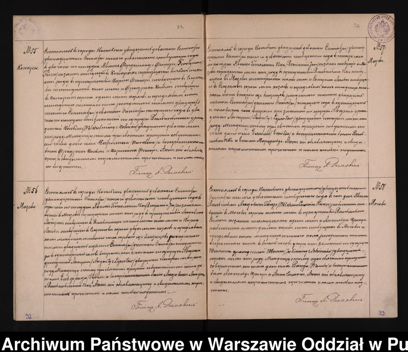 image.from.unit.number "Akta urodzeń, małżeństw i zgonów"