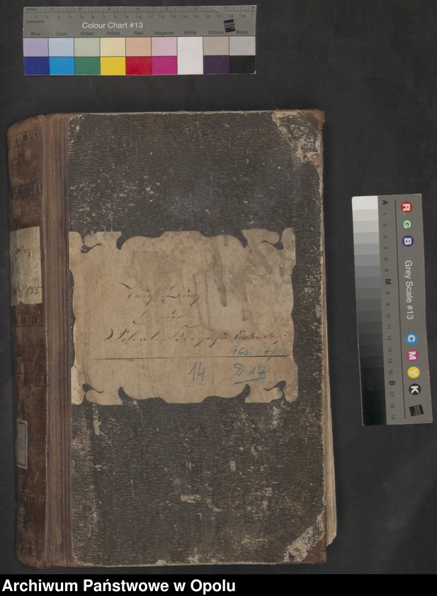 image.from.unit.number "Tauf-Buch der Filial-Kirche zu Endersdorf [kościół filialny w Jędrzejowie parafii rzymskokatolickiej w Grodkowie]"