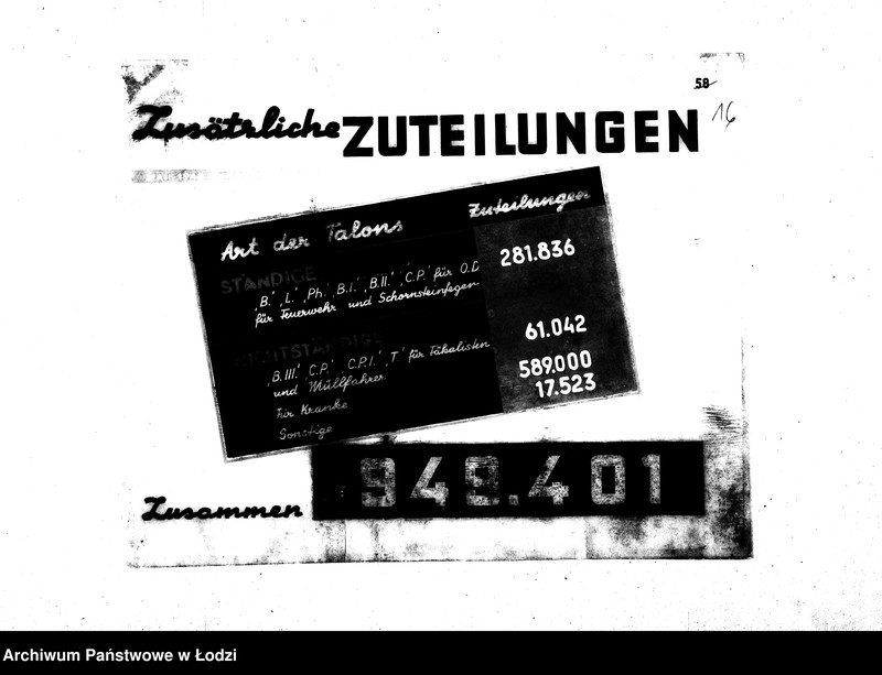 Obraz 19 z jednostki "[Album poświęcony sprawom specjalnych przydziałów żywnościowych]"