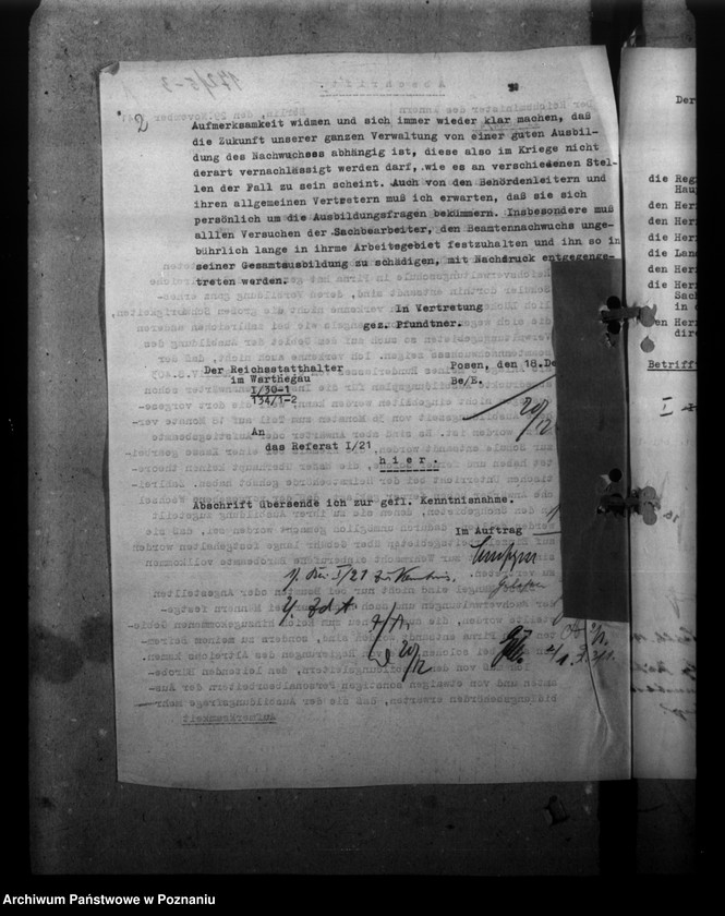 Obraz 6 z jednostki "Ausbildung des Beamtennachwuchses"