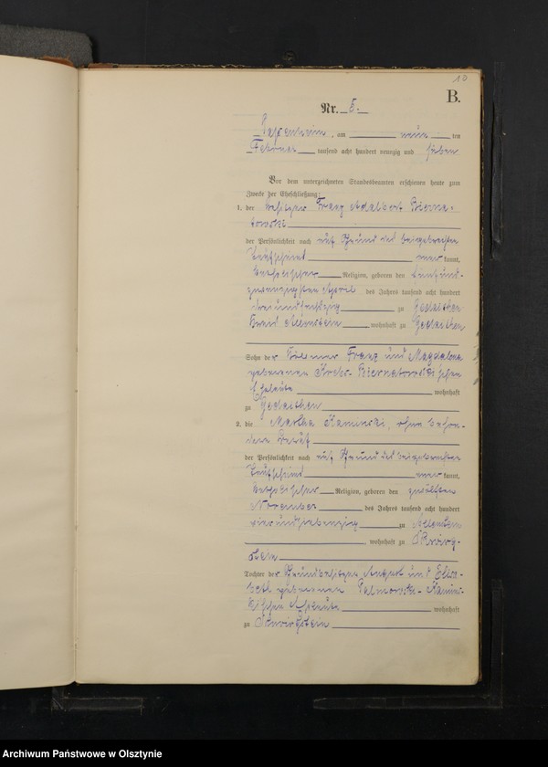 image.from.unit.number "Heiraths-Haupt-Register Nr 1 - 40"