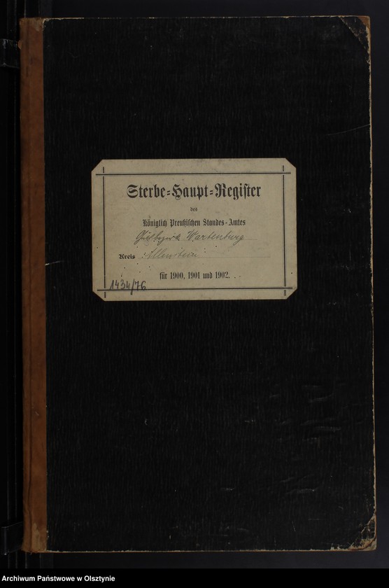 image.from.unit.number "Sterbe-Haupt-Register Nr 1 - 10,1 - 10 i 1 - 5"