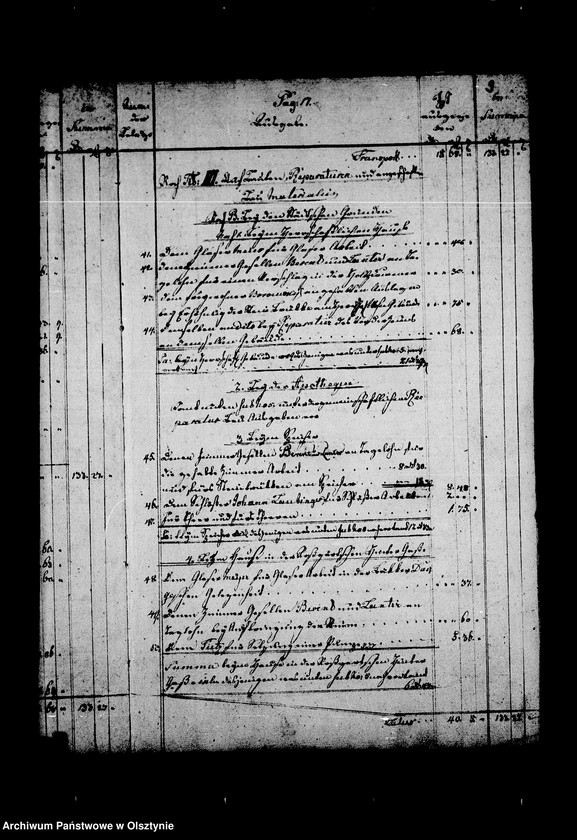 image.from.unit.number "Zweites Exemplar der Elften Jahres- Rechnung über Einnahme u. Ausgabe der Güter Landkeim"
