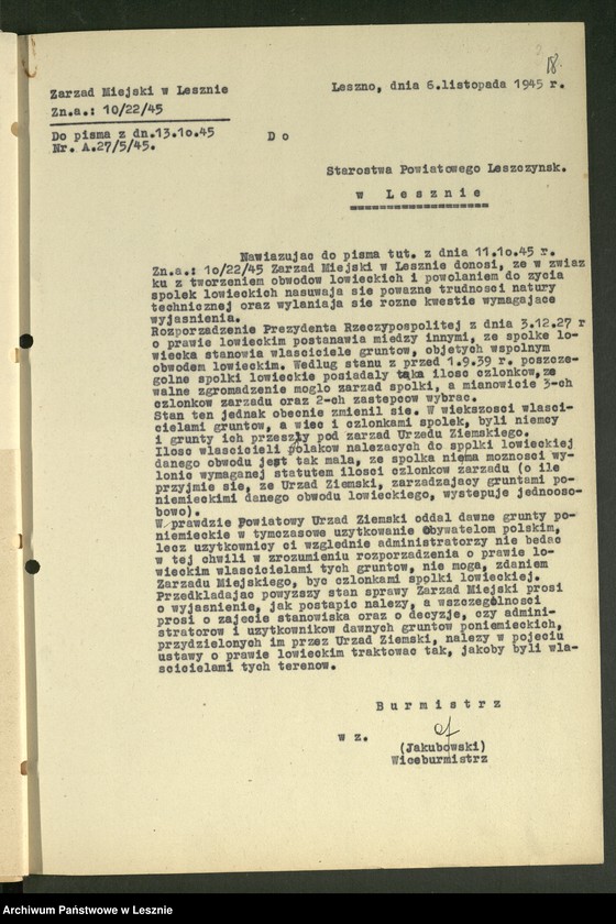 Obraz 20 z jednostki "[Obwody i spółki łowieckie]"