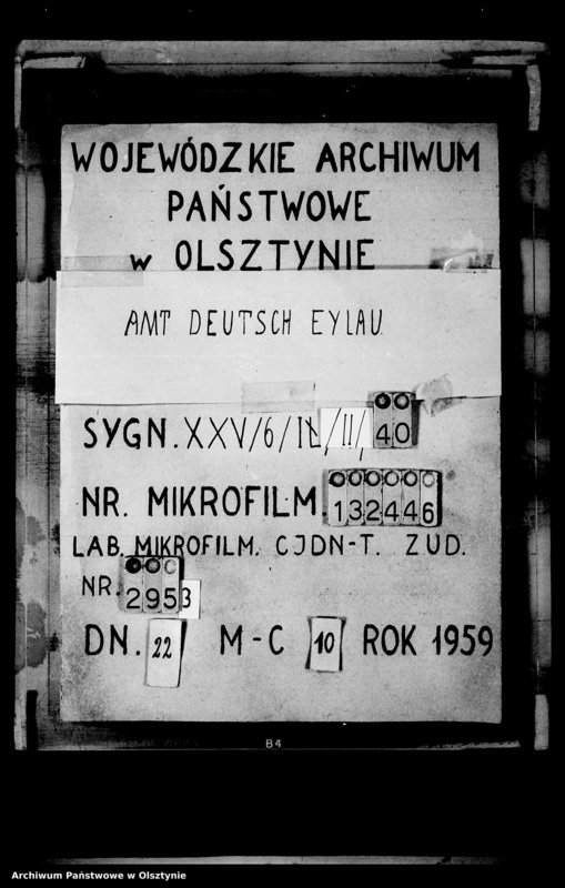 image.from.unit.number "Alb. X-ophs von Finckensteins Bericht über Carlau."