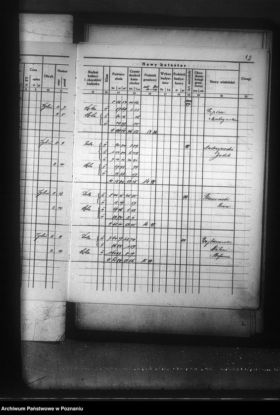 Obraz 16 z jednostki "Ostateczny rejestr pomiarowy majątku Trzebień i Wudzynek powiatu bydgoskiego"