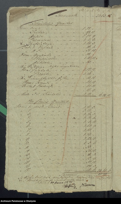 Obraz 16 z jednostki "Beläge zur 1819/1820 Rheinschen Kirchen Cassen Rechnung"