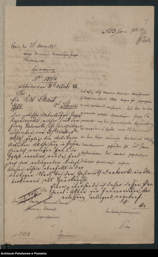 Obraz 9 z jednostki "A. betr. Ludwig Runiewski alias von Zakrzewski"