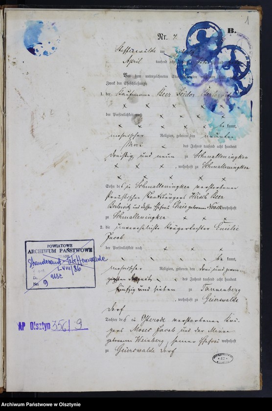 image.from.unit.number "Heiraths-Neben-Register Nr 4 - 8"