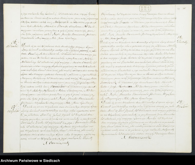 image.from.unit.number "Akta urodzeń, małżeństw, zgonów"