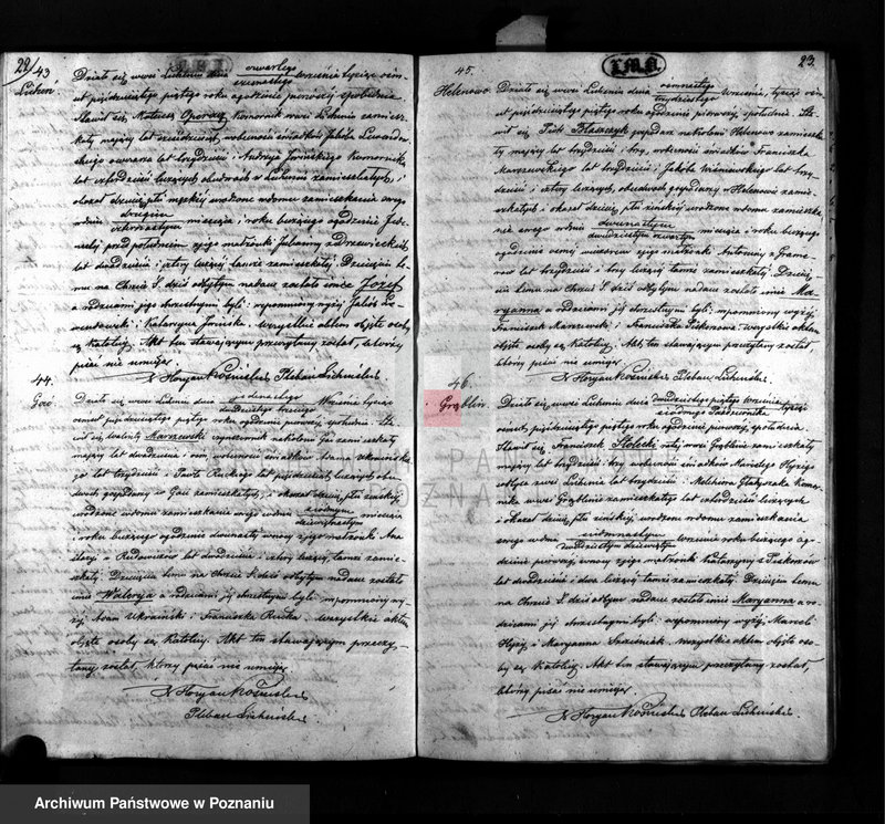 Obraz 12 z jednostki "Duplikat urodzonych, zaślubionych i zmarłych"