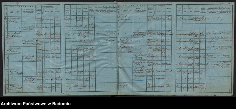 image.from.unit.number "/Księga ludności stałej m. Radomia/ 67- 91"