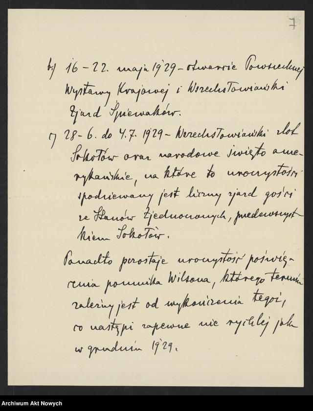 image.from.unit.number "Ratajski Cyryl; Załączniki: a) zaproszenie; b) odpis listu z dn. 5-6 V 1934 (maszynopis); L.21 (odpowiedzi - rękopisy); patrz t.1909,1937,1950"