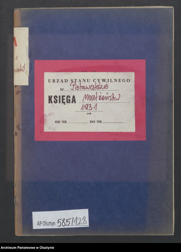 image.from.unit.number "Heirats-Neben-Register Nr 1 - 25"