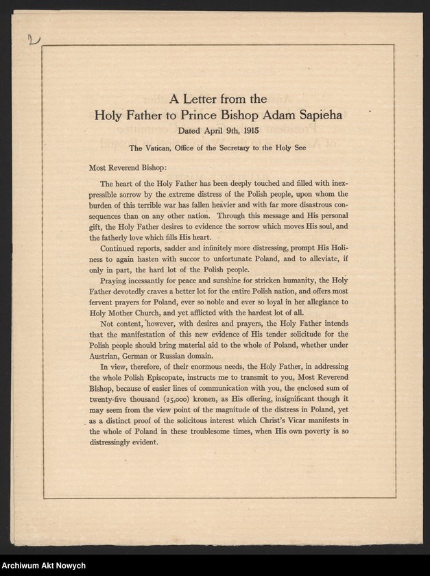 image.from.unit.number "Comité Général de Secours pour les Vctimes de la Guerre en Pologne. Statut. Sprawozdanie. Projekty komunikatów"