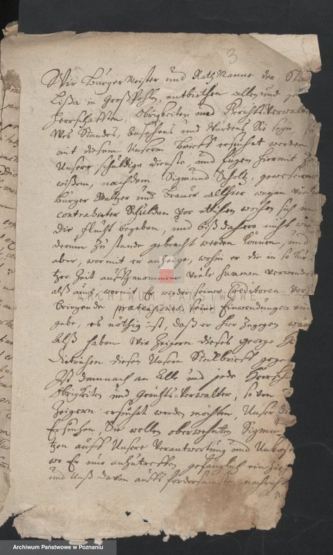 Obraz 4 z jednostki "Księga radziecka - korespondencja; język niemiecki, polski, łaciński"