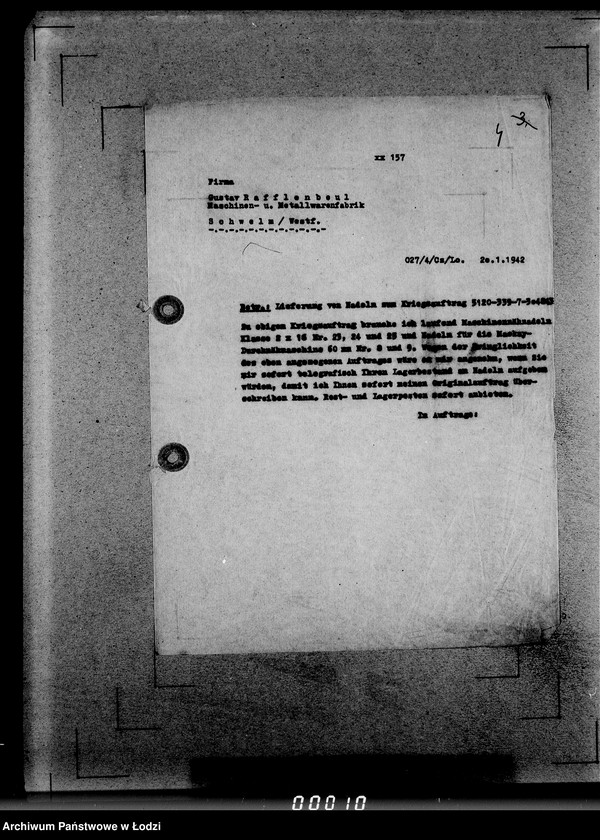 Obraz 8 z jednostki "339 Filztiefel R.[Korespondencja i zamówienia]"