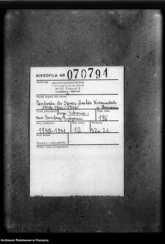 Obraz 2 z jednostki "Hugo Schaner aus Bromberg (Bydgoszcz)"