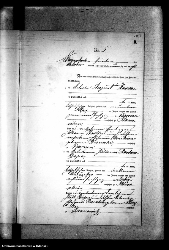 image.from.unit.number "Księga małżeństw"