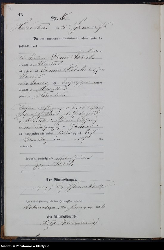 image.from.unit.number "Sterbe-Neben-Register Nr 1 - 78"