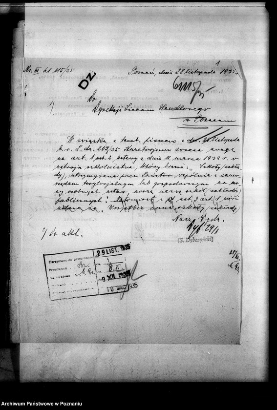 Obraz 4 z jednostki "Liceum Handlowe Koedukacyjne Izby Przemysłowo-Handlowej- Poznań [lista abiturientów i eksternistów]"