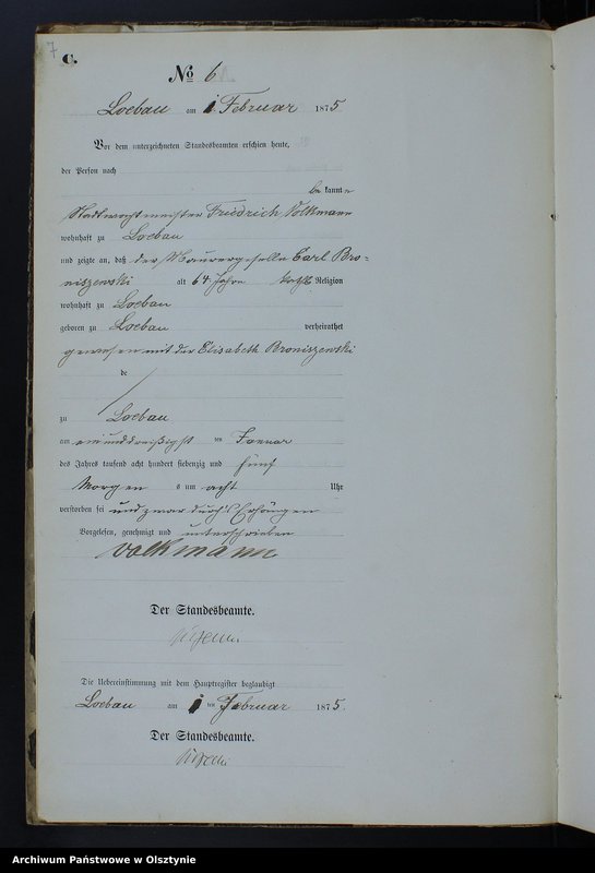 image.from.unit.number "Sterbe-Neben-Register Nr 1 - 184"