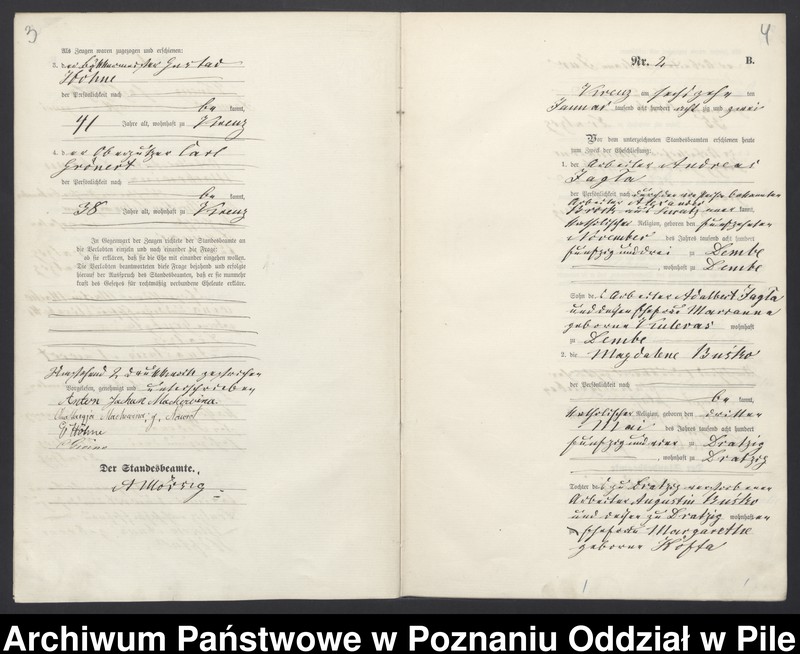 Obraz 5 z jednostki "Księga małżeństw"
