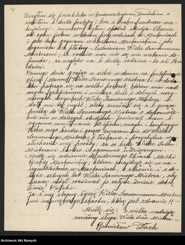 image.from.unit.number "Żaboklicka K. - Żyżkowski Stanisław; L.15-16, Żeliński Władysław; L.21-23, Żmijewska Eugenja, list Juliusza Żuławskiego"