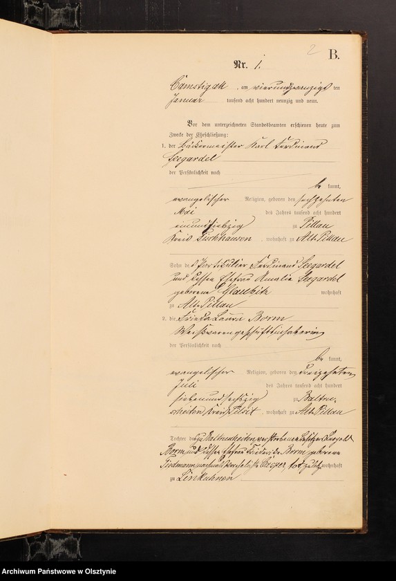 image.from.unit.number "Heiraths-Haupt-Register Nr 1 - 32"