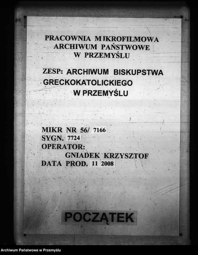 Obraz 1 z jednostki "[Kopie ksiąg metrykalnych parafii Czukiew z filią Uherce (dekanat Sambor)]"