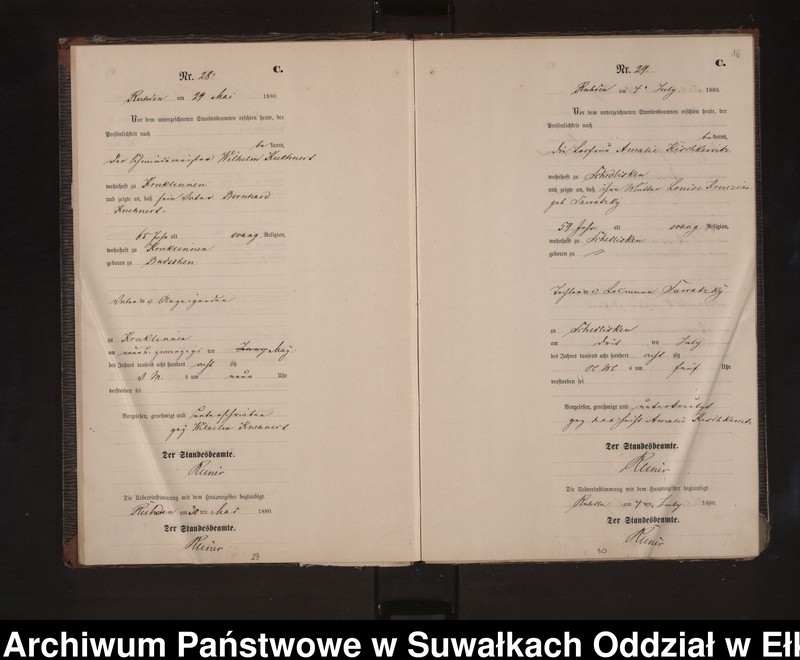 image.from.unit.number "Sterbe-Neben-Register des Preussischen Standes-Amtes Stasswinnen Kreis Loetzen"