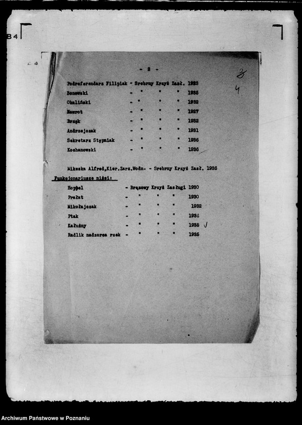 Obraz 8 z jednostki "/Wnioski o odznaczenia/"