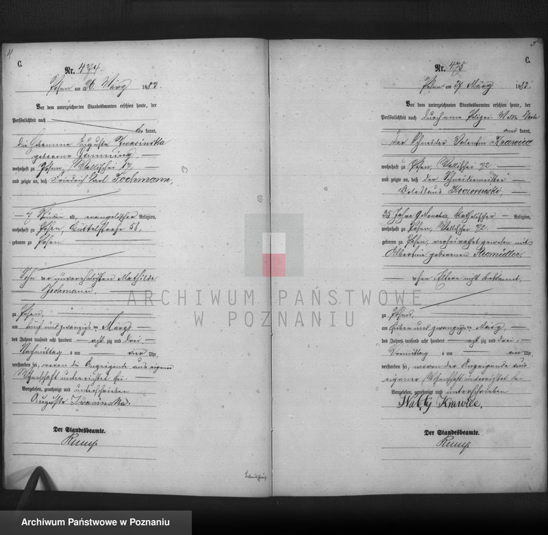 Obraz 4 z jednostki "Księga zgonów t. II"