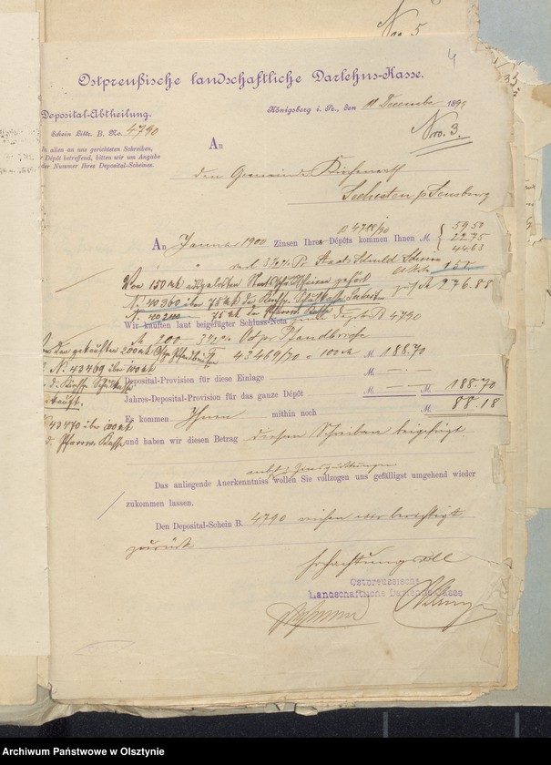 image.from.unit.number "Beläge zur Rechnung der Kirchenkasse Seehesten"