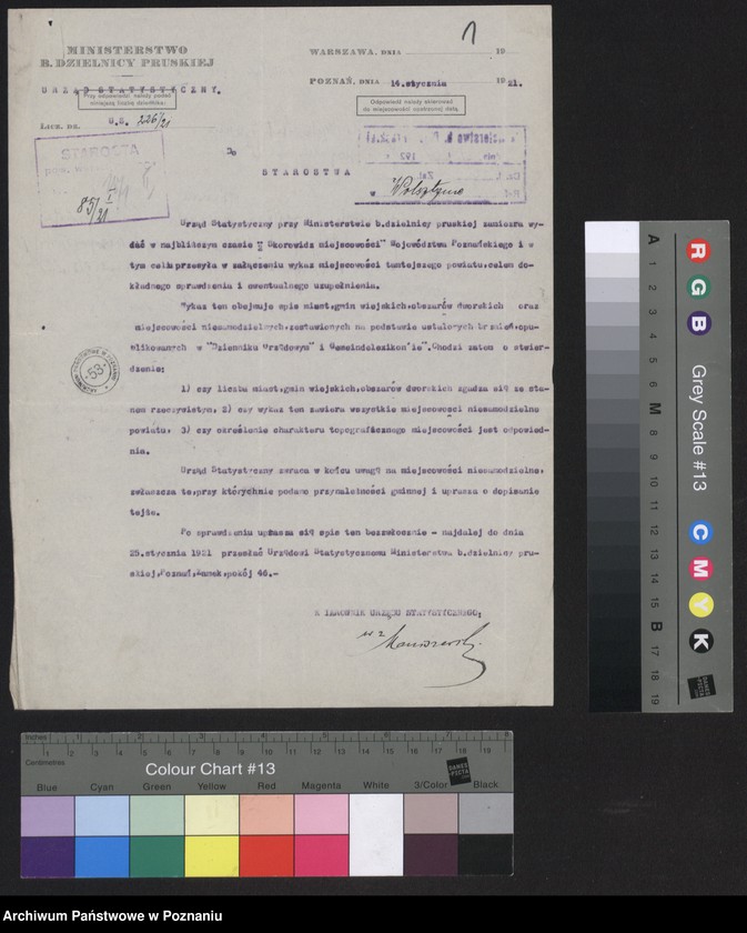 Obraz 3 z jednostki "[Przywracanie polskich nazw na terenie powiatu wolsztyńskiego]"