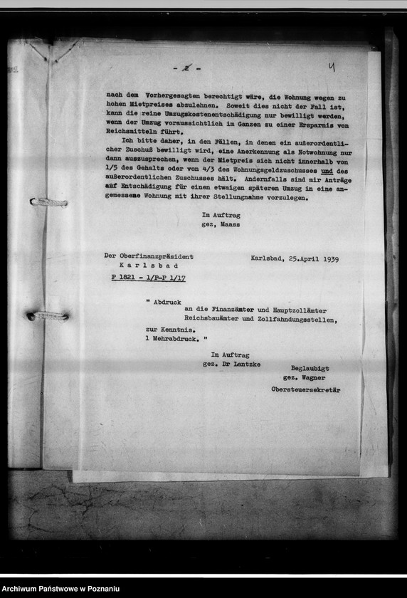 Obraz 8 z jednostki "Bestimmungen über die Beschaffung von Wohnungen für Behördenbedienstete."