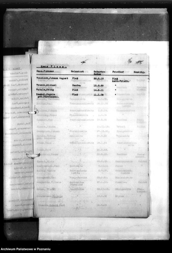 Obraz 20 z jednostki "Wehrkreiskommander VIII - Breslau, Korespondencja z Werhrkreiskommand VIII we Wrocławiu w sprawie członków "Sonderformatin Ebbinghaus""