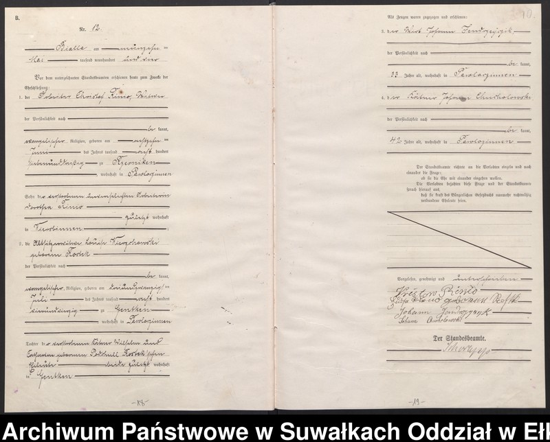 image.from.unit.number "[Heirats-Haupt-Register des Königlichen Preussischen Standes-Amtes Bialla Kreis Johannisburg]"