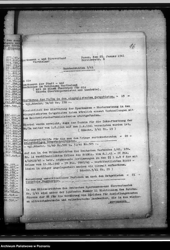 Obraz 20 z jednostki "Rundschreiben der Sparkassen und Giroverband"