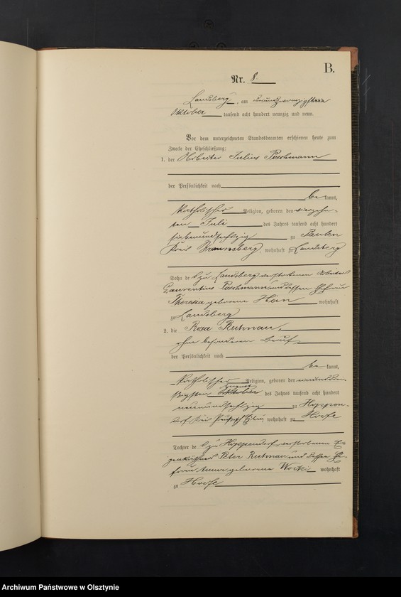 image.from.unit.number "Heiraths-Neben-Register Nr 1 - 11"