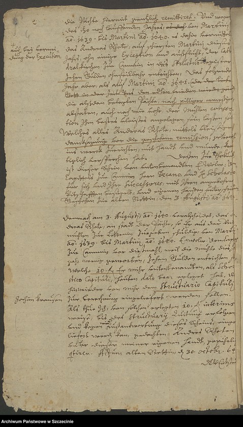 image.from.unit.number "Vizedominats-Hebungen darin Exekution in Kossin Kr. Pyritz."