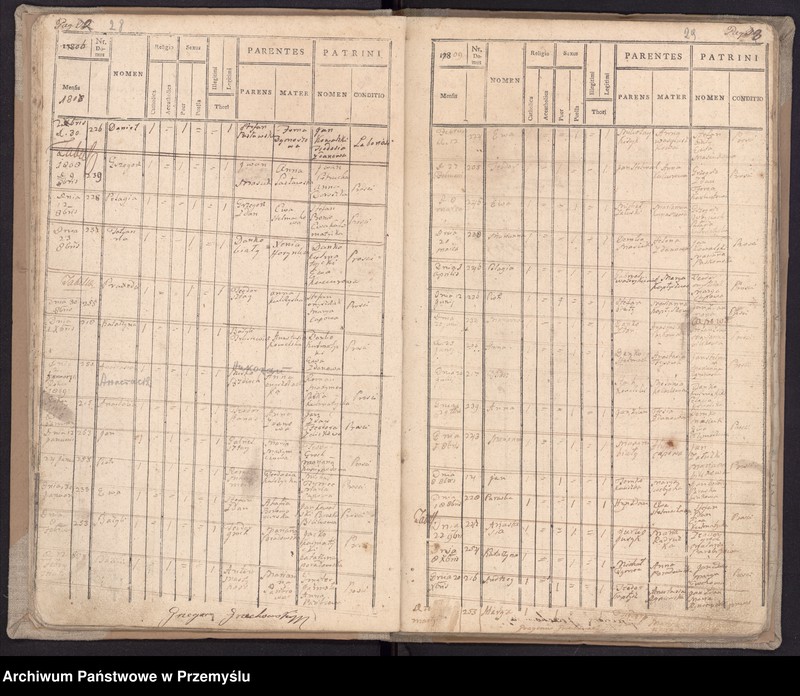 Obraz 19 z jednostki "[Księga urodzeń]"